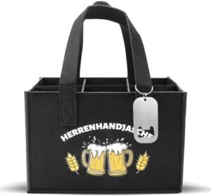 41iLZCzImkL._AC_SY1000_ Bottle Carrier with Dividers and Handles