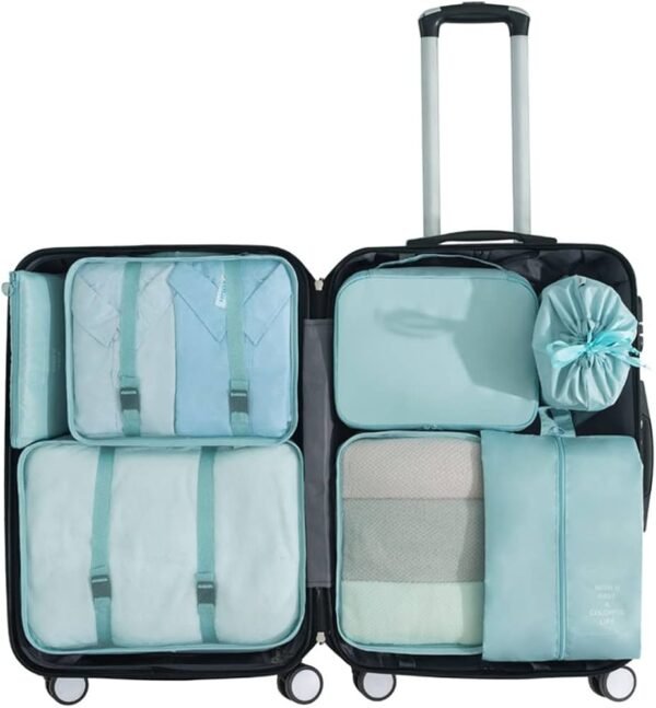 Expandable Luggage Packing Organizers for Travel Accessories