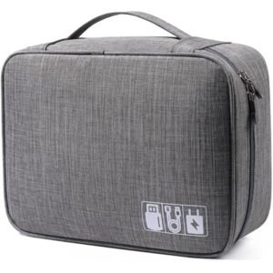 619nLkC0ToL._AC_UL600_SR600,600_ Monster City Hanging Toiletry Bag with Hook Grey