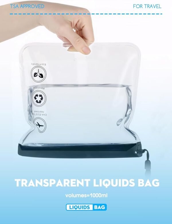61B0CpJQxjL._AC_UY1000_ Lammcou 1 Litre Bag Aeroplane Hand Luggage