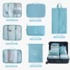 Expandable Luggage Packing Organizers for Travel Accessories