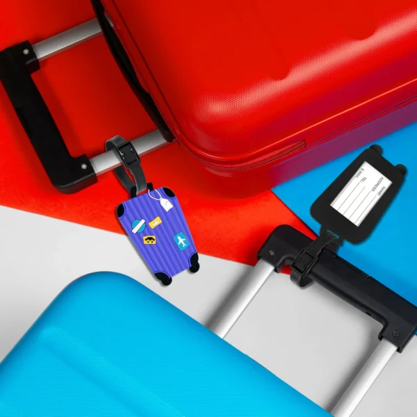 Silicon Strap Travel Bag Tags for Easily Identification of Bags