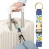 71JhkKib1UL EKAX Travel Carry Strap with Ring Hooks and Buckle