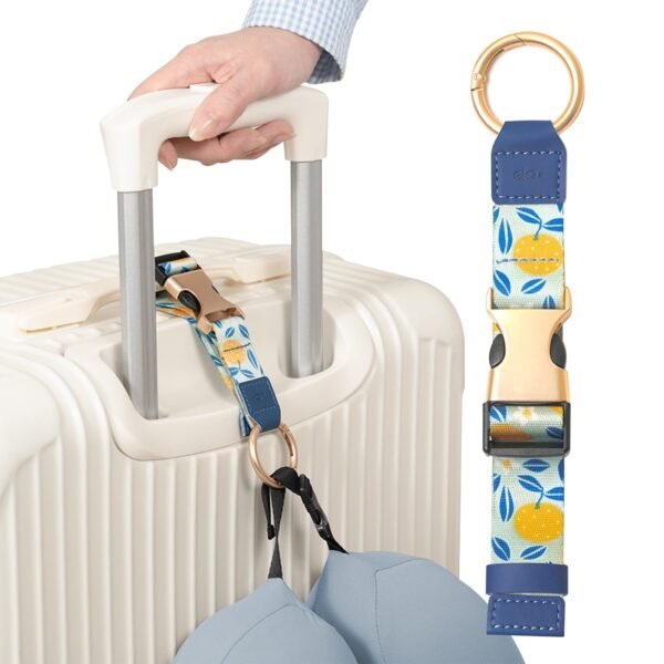 71JhkKib1UL EKAX Travel Carry Strap with Ring Hooks and Buckle