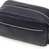 71MLZZFKWUL._AC_UF1000,1000_QL80_ Leather Toiletry Travel Bag with 2 Zippered Closures