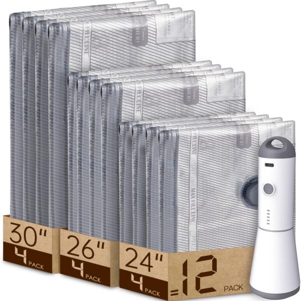 81ngLWkUNyL Vacuum Bags for Travel with Rechargeable air Pump