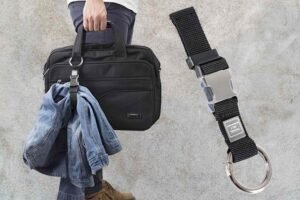 The original travel accessory holds jackets and bags