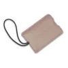 Dusty Rose Vinyl Luggage Tags