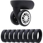 Luggage Wheel Covers Silicone Suitcase Protector
