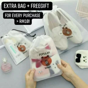 a11d9e579673ead5dd13a0900a047107.webp MALAYSIA READY STOCK Waterproof Women Travel Makeup Bag Toiletries Storage Case or Doorgift Bag