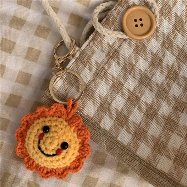 Cute Flower Keychain