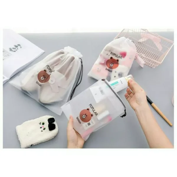 a8cf44298eb37830808a3c804424f794.webp MALAYSIA READY STOCK Waterproof Women Travel Makeup Bag Toiletries Storage Case or Doorgift Bag