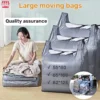 Luggage Storage Bag Large plastic bags with handles various sizes suitable for storing clothes moving houses durable