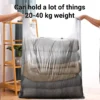 Luggage Storage Bag Large plastic bags with handles various sizes suitable for storing clothes moving houses durable