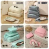 my-11134208-820lg-mh0hwntb2wi541.webp MY Stock 4 Set Compression Packing Cubes Travel Organizer Bags Lightweight Luggage Storage
