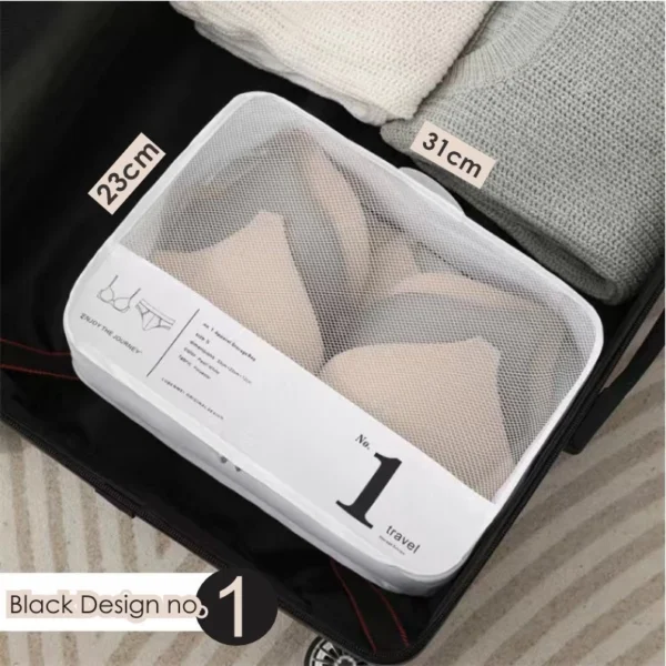 Travel Luggage 3in1 Cosmetic Bag Extra Large Cloth Storage