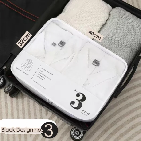 Travel Luggage 3in1 Cosmetic Bag Extra Large Cloth Storage