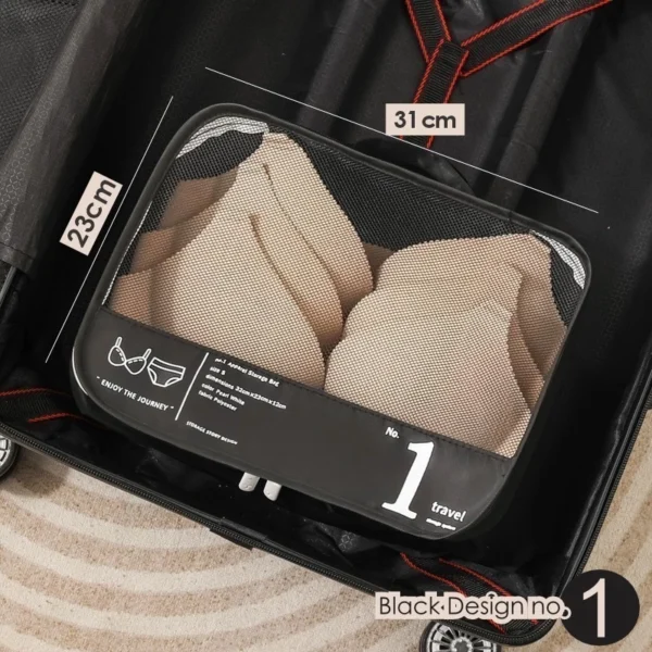 Travel Luggage 3in1 Cosmetic Bag Extra Large Cloth Storage