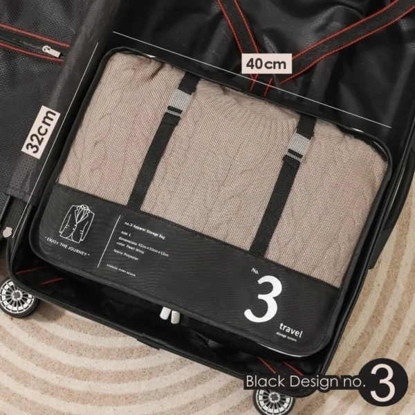 Travel Luggage 3in1 Cosmetic Bag Extra Large Cloth Storage