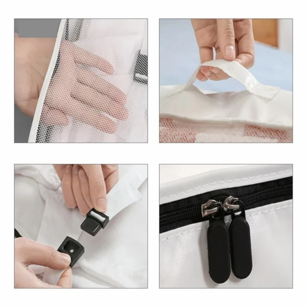 Travel Luggage 3in1 Cosmetic Bag Extra Large Cloth Storage