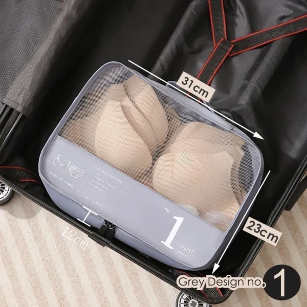 Travel Luggage 3in1 Cosmetic Bag Extra Large Cloth Storage