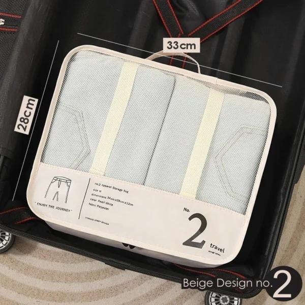 Travel Luggage 3in1 Cosmetic Bag Extra Large Cloth Storage