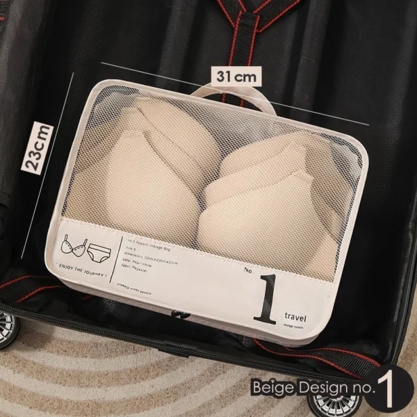 Travel Luggage 3in1 Cosmetic Bag Extra Large Cloth Storage