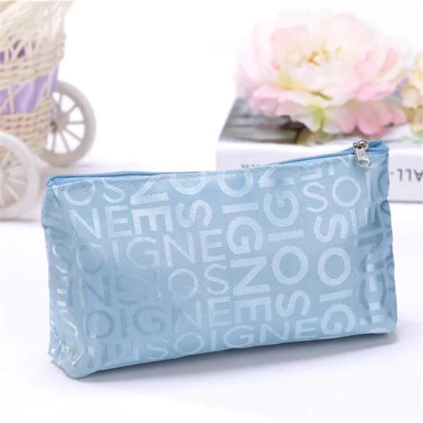 sg-11134201-81ztz-mj1a1o1rlzwkeb.webp Portable Women Cosmetic Bag Cute Beauty Zipper Travel Letter Makeup Bags Pouch Toiletry Organizer Holder